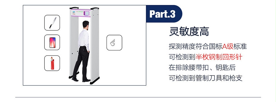 優(yōu)質的高靈敏度安檢門